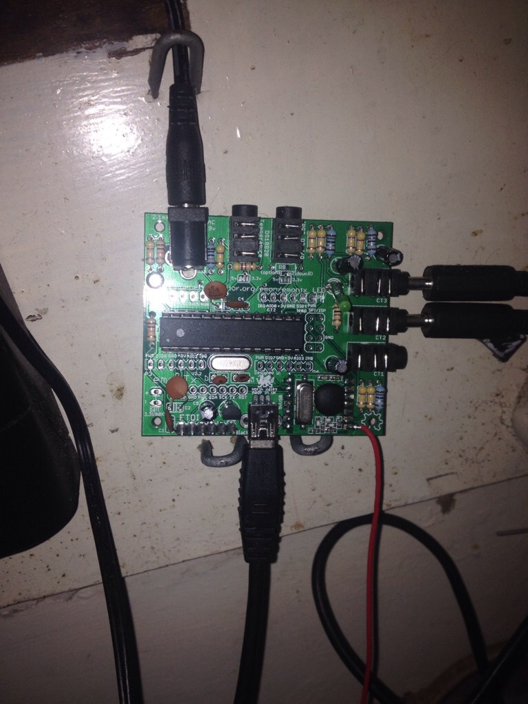 EmonTX - Arduino AC-AC, Production and consumption monitoring 